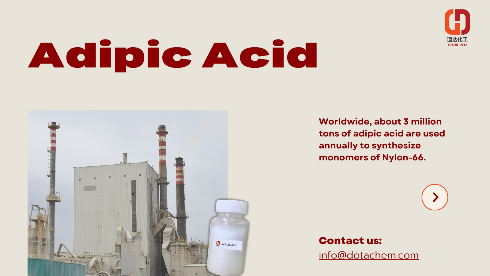 Yintoni imveliso yemizi-mveliso kunye nokusetyenziswa kwe-adipic acid?