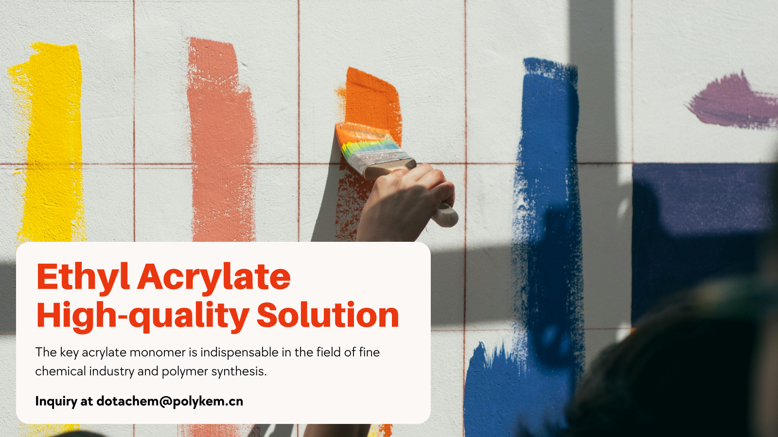 I-DoTichem Ethyl Acrylate: I-monomer ephambili yokuqhuba i-synthesis ye-prolymers ephezulu